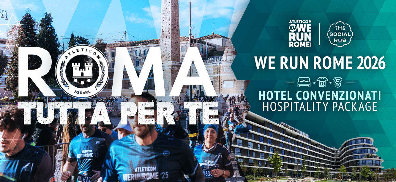 We Run Rome 2026 - Hotel Convenzionati e Hospitality Package